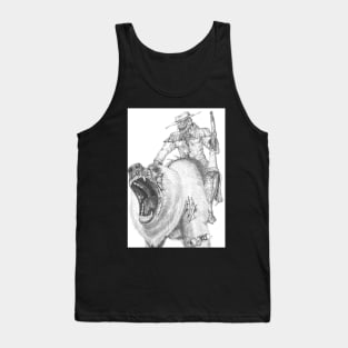 Lizard & Rot the Zombie Bear Tank Top